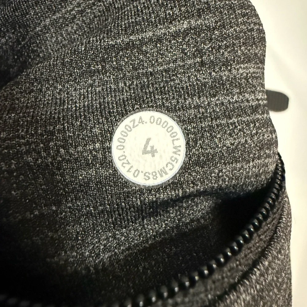 Lululemon Speed Up Tight in Heathered Black - Size 4